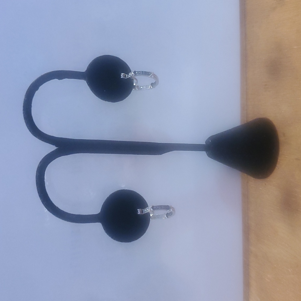 Sterling Silver Small Hoop Earrings D